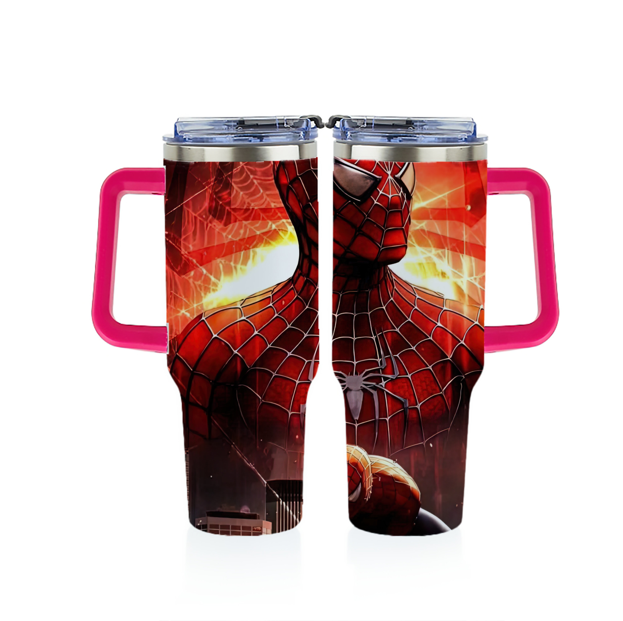 （画像用） Spider Man スパイダーマン 1200ｍLフルプリント車用タンブラー